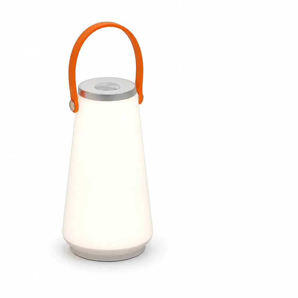 Rechargeable Camping Lantern with Adjustable Brightness and Touch Controls (360° Illumination)
