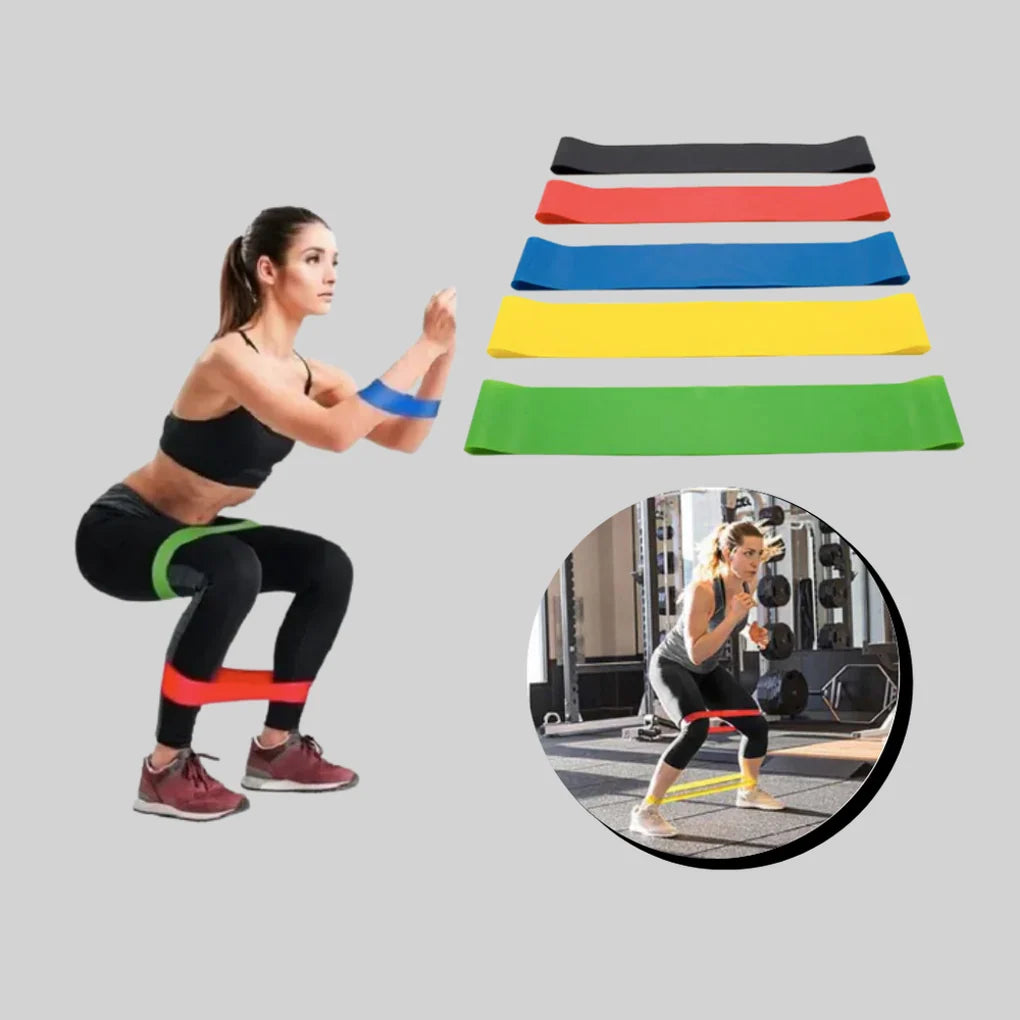 Resistance Band Natural Latex Five Resistance Levels
