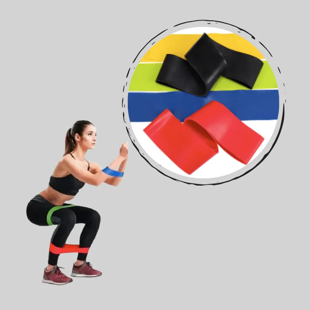 Resistance Band Natural Latex Five Resistance Levels