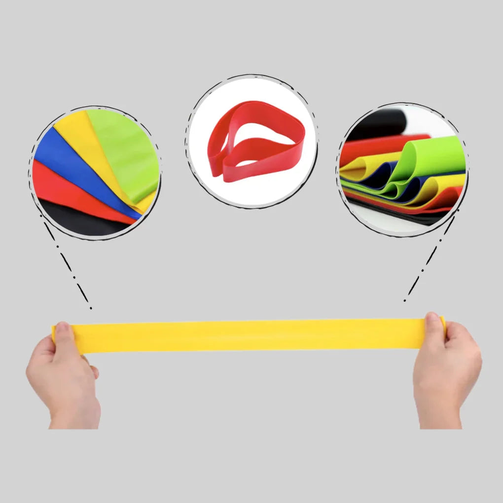 Resistance Band Natural Latex Five Resistance Levels