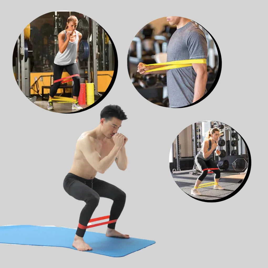 Resistance Band Natural Latex Five Resistance Levels