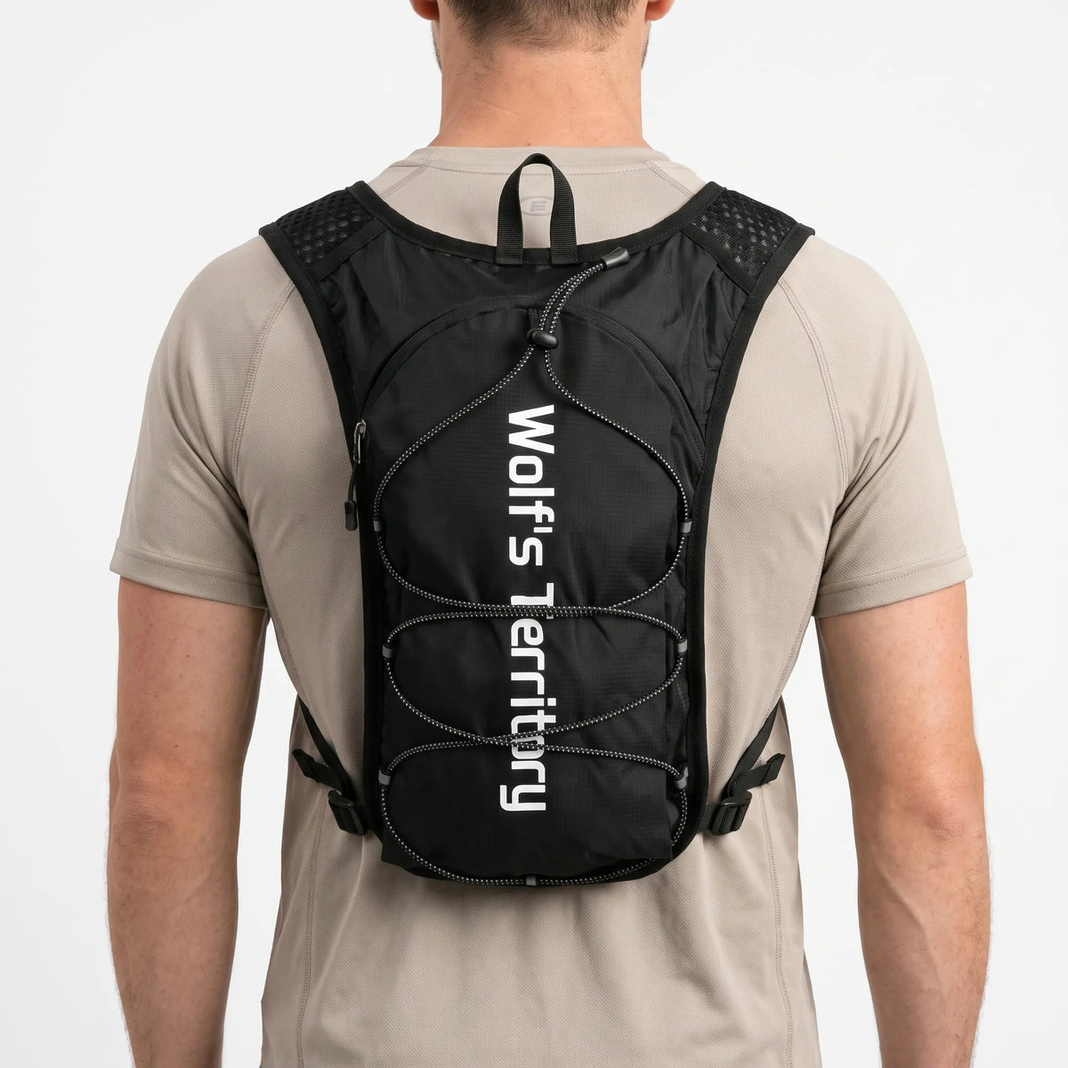 Running Vest 2L Hydration Bladder Multiple Pockets Adjustable Straps