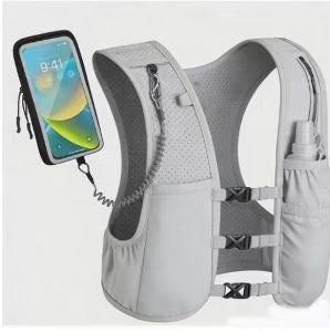 Running Vest Hydration Bladder Compatible Lightweight & Breathable