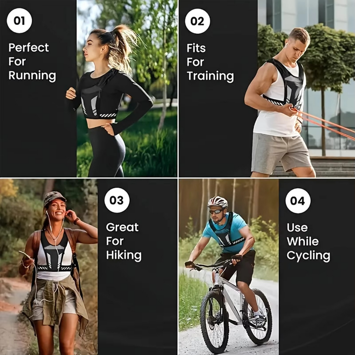 Running Vest Ultra Light Breathable Hydration & Phone Pocket