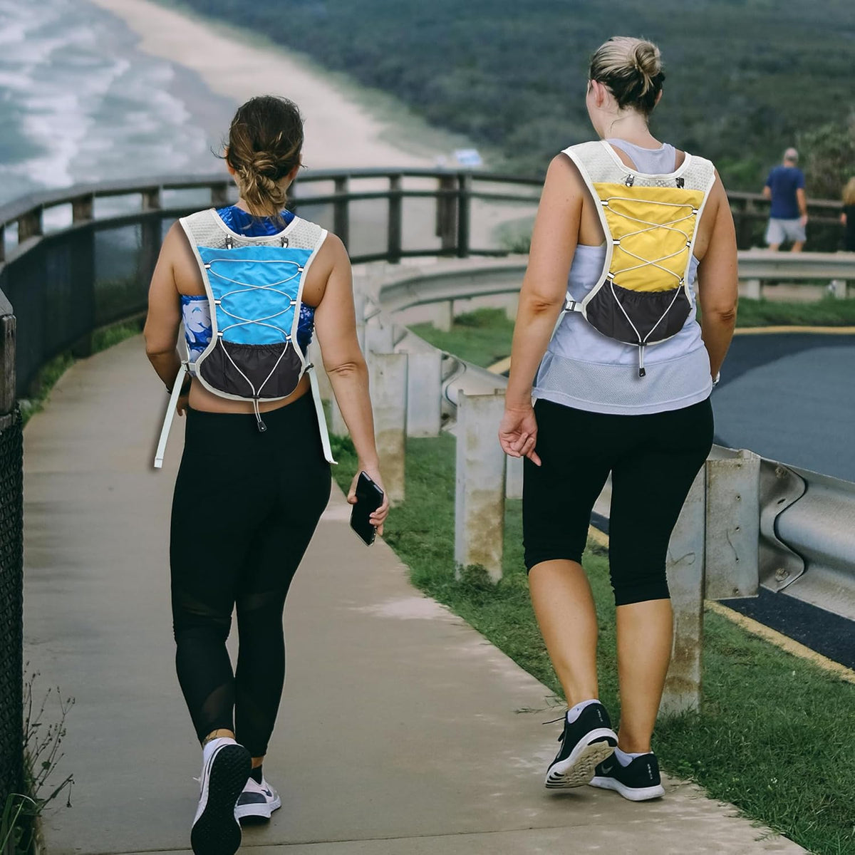 Running Vest Ultra Lightweight Breathable Mesh Adjustable Fit