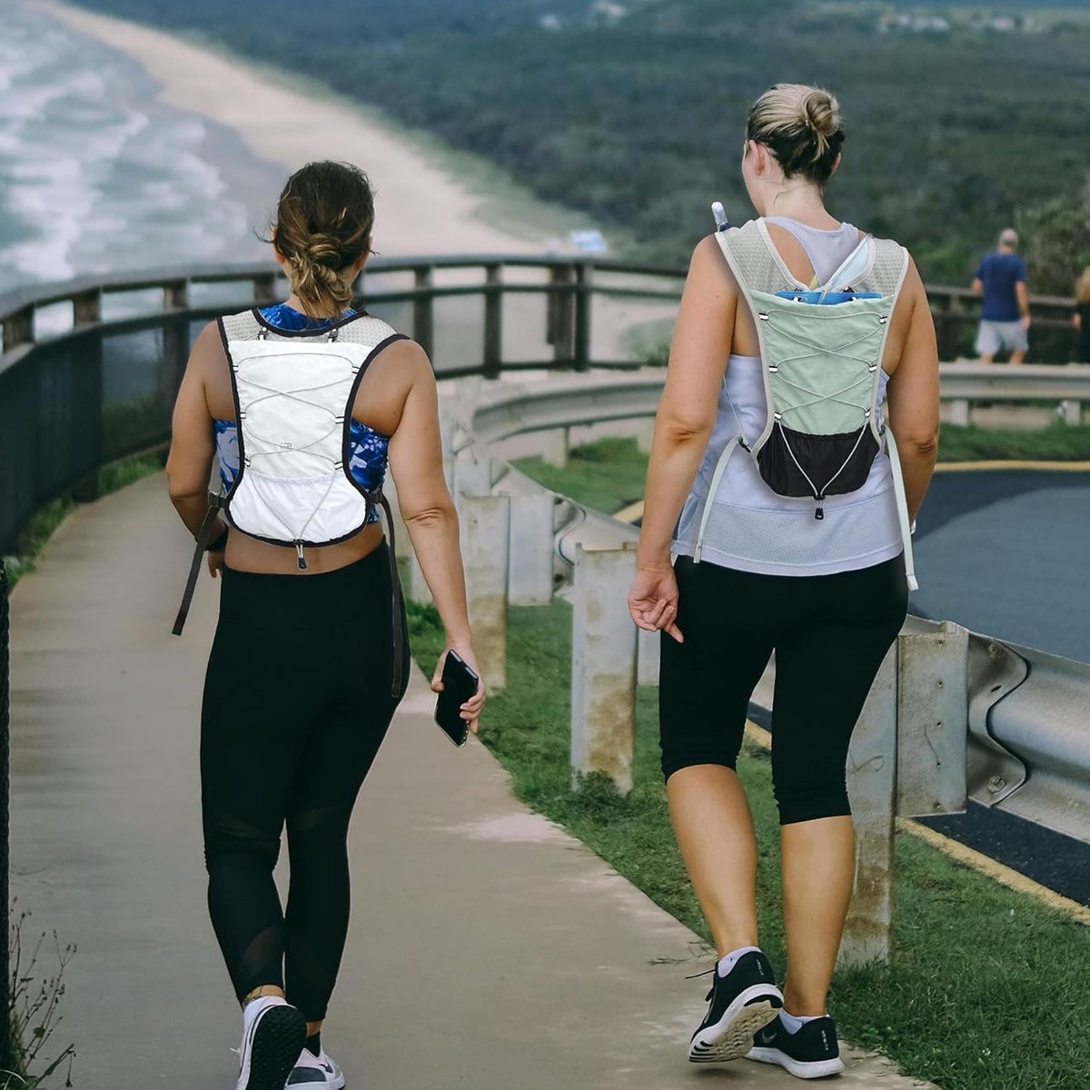 Running Vest Ultra Lightweight Breathable Mesh Adjustable Fit