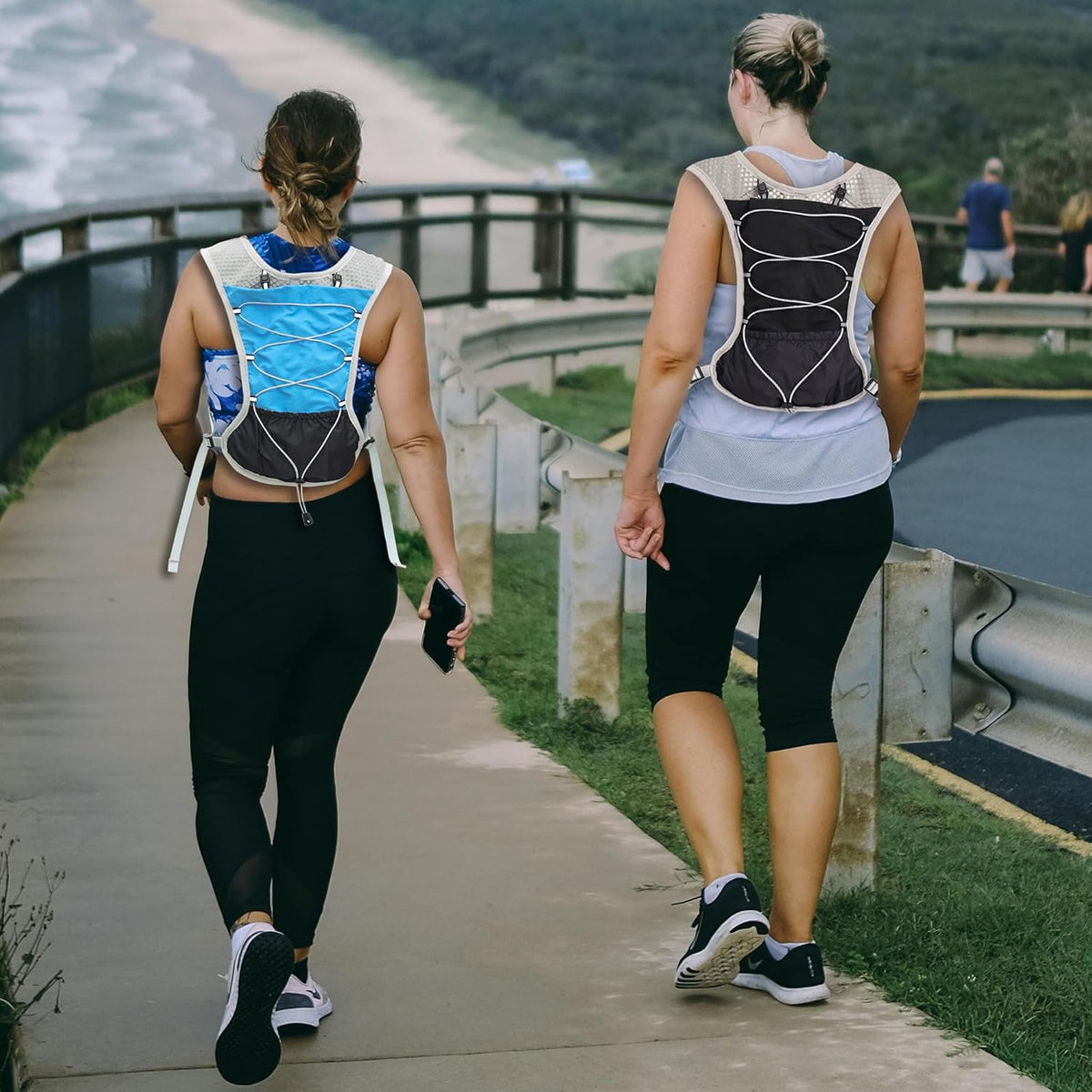 Running Vest Ultra Lightweight Breathable Mesh Adjustable Fit