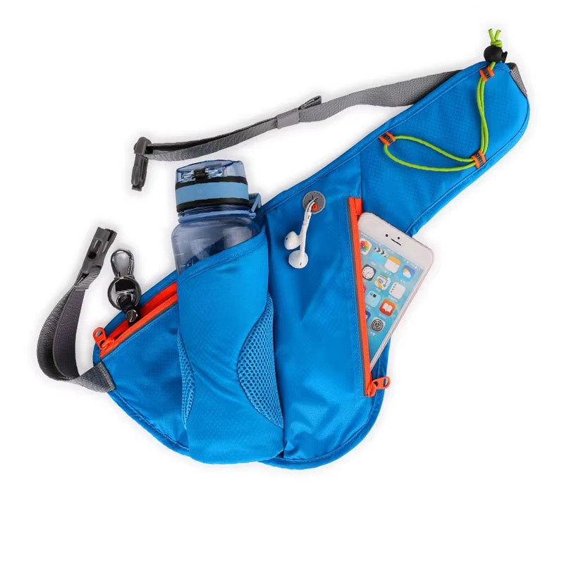 Running Waist Bag Hydration Holder & Zippered Phone Pocket