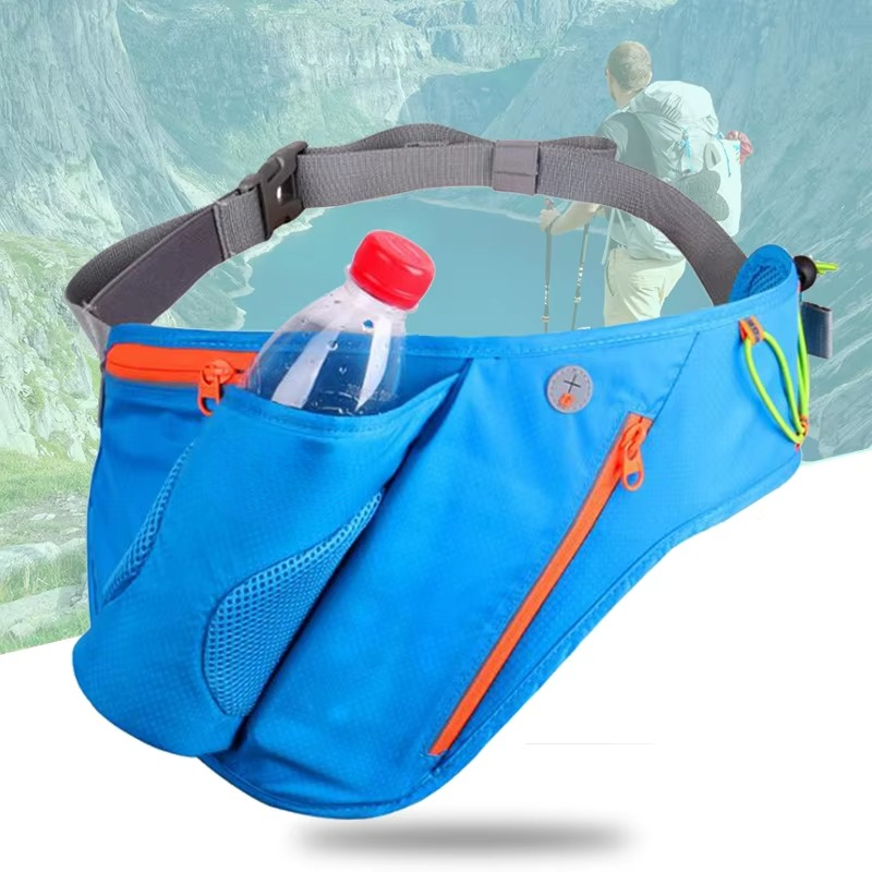 Running Waist Bag Hydration Holder & Zippered Phone Pocket