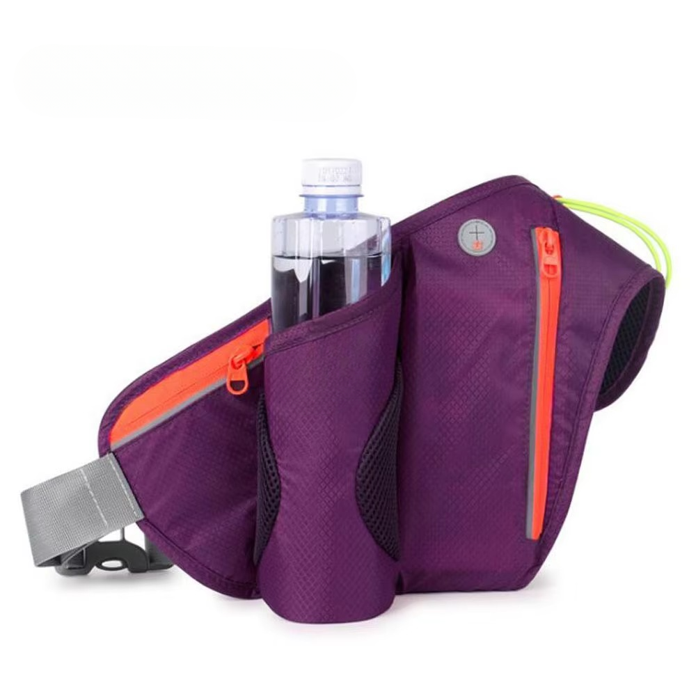 Running Waist Bag Hydration Holder & Zippered Phone Pocket
