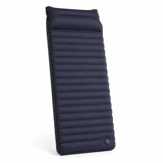 Self-Inflating Camping Mattress With Integrated Foot Pump (10-Cm Thick)