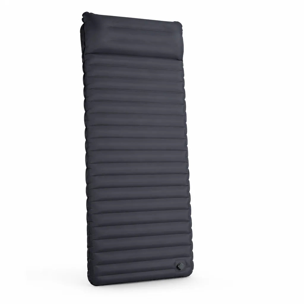 Self-Inflating Camping Mattress With Integrated Foot Pump (10-Cm Thick)