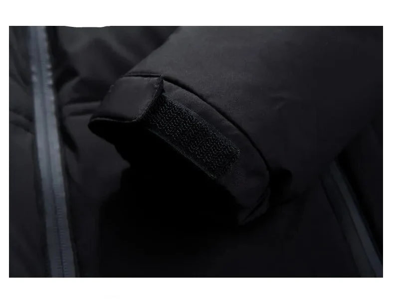 Ski Jacket Insulated Slim Fit Hooded