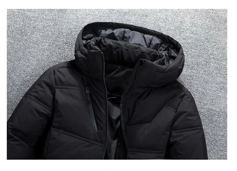 Ski Jacket Insulated Slim Fit Hooded
