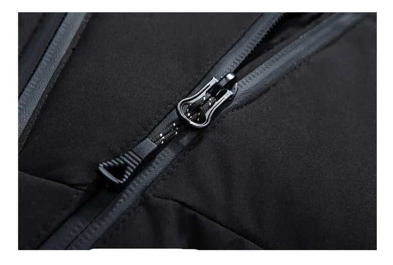 Ski Jacket Insulated Slim Fit Hooded