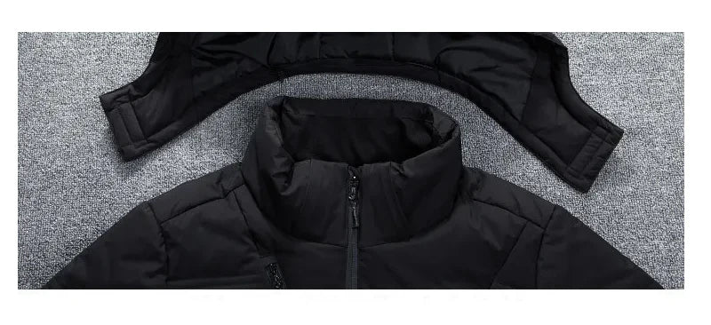 Ski Jacket Insulated Slim Fit Hooded