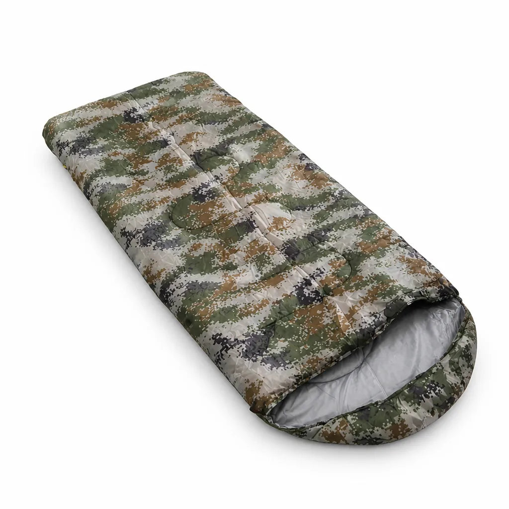 Sleeping Bag Insulated Water-Resistant Camouflage