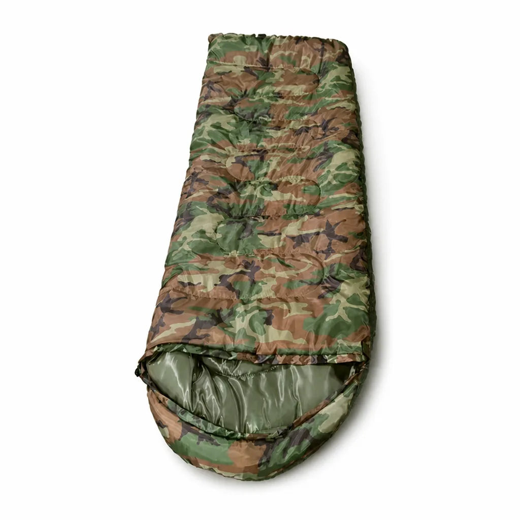 Sleeping Bag Insulated Water-Resistant Camouflage