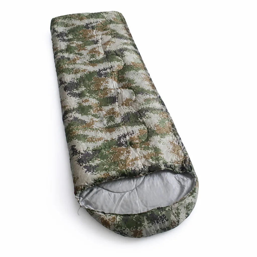 Sleeping Bag Insulated Water-Resistant Camouflage