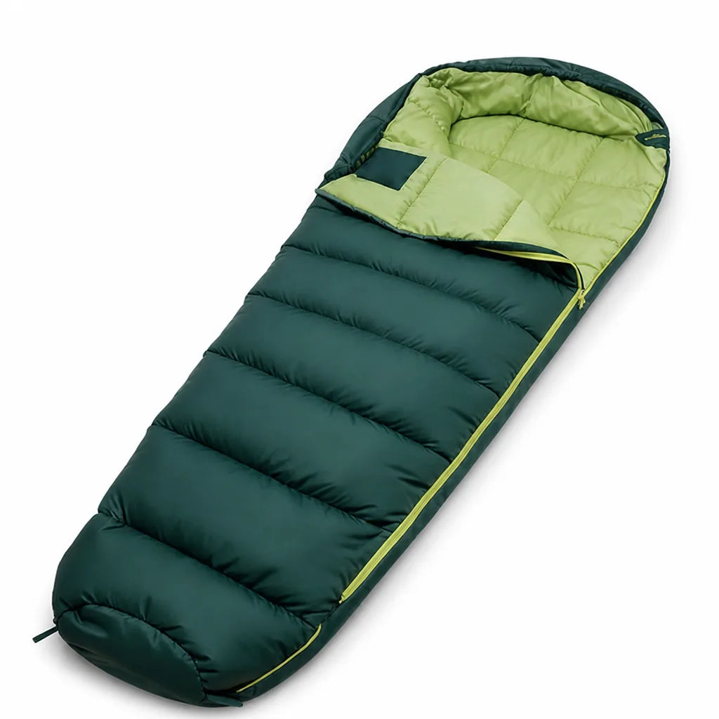 Sleeping Bag Insulated & Water-Resistant Integrated Hood