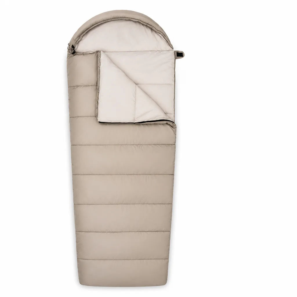 Sleeping Bag Lightweight Compressible Water-Repellent Comfort 0°C