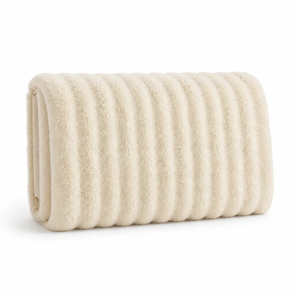 Sofa Throw Faux Fur Non-Slip Back Machine Washable