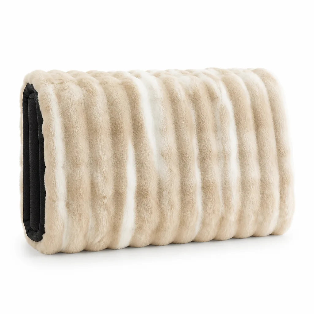 Sofa Throw Faux Fur Non-Slip Back Machine Washable