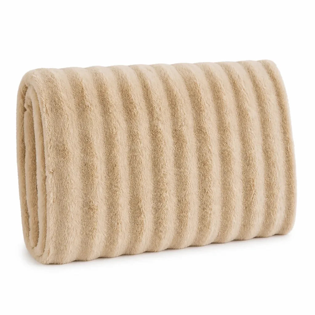 Sofa Throw Faux Fur Non-Slip Back Machine Washable