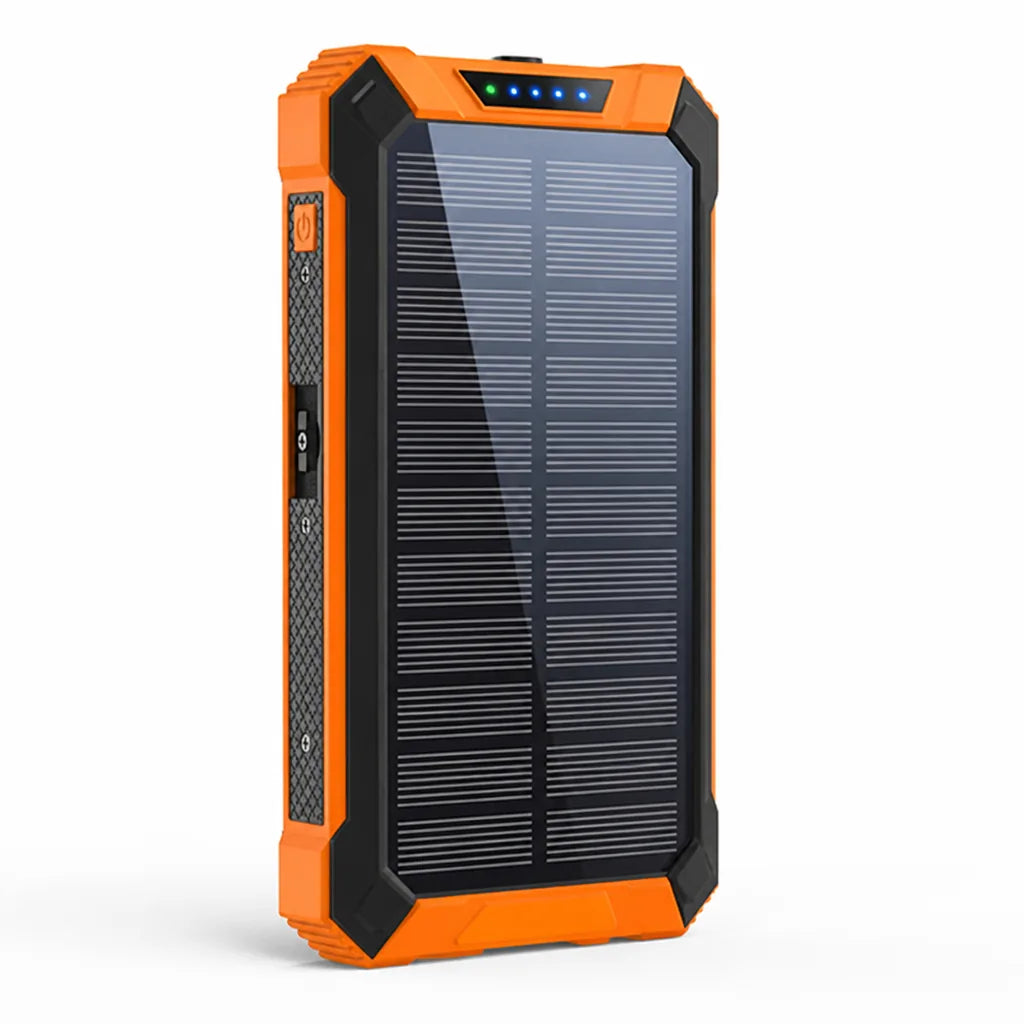 Solar Power Bank High Capacity Shockproof