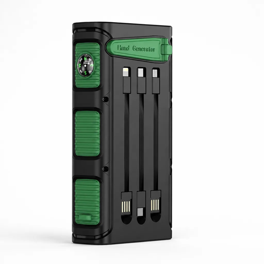Solar Power Bank High Capacity Waterproof