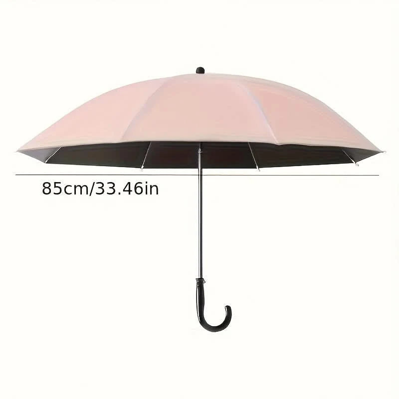 Stroller Sunshade Umbrella UV-Resistant Bendable Arm & Clamp Mount