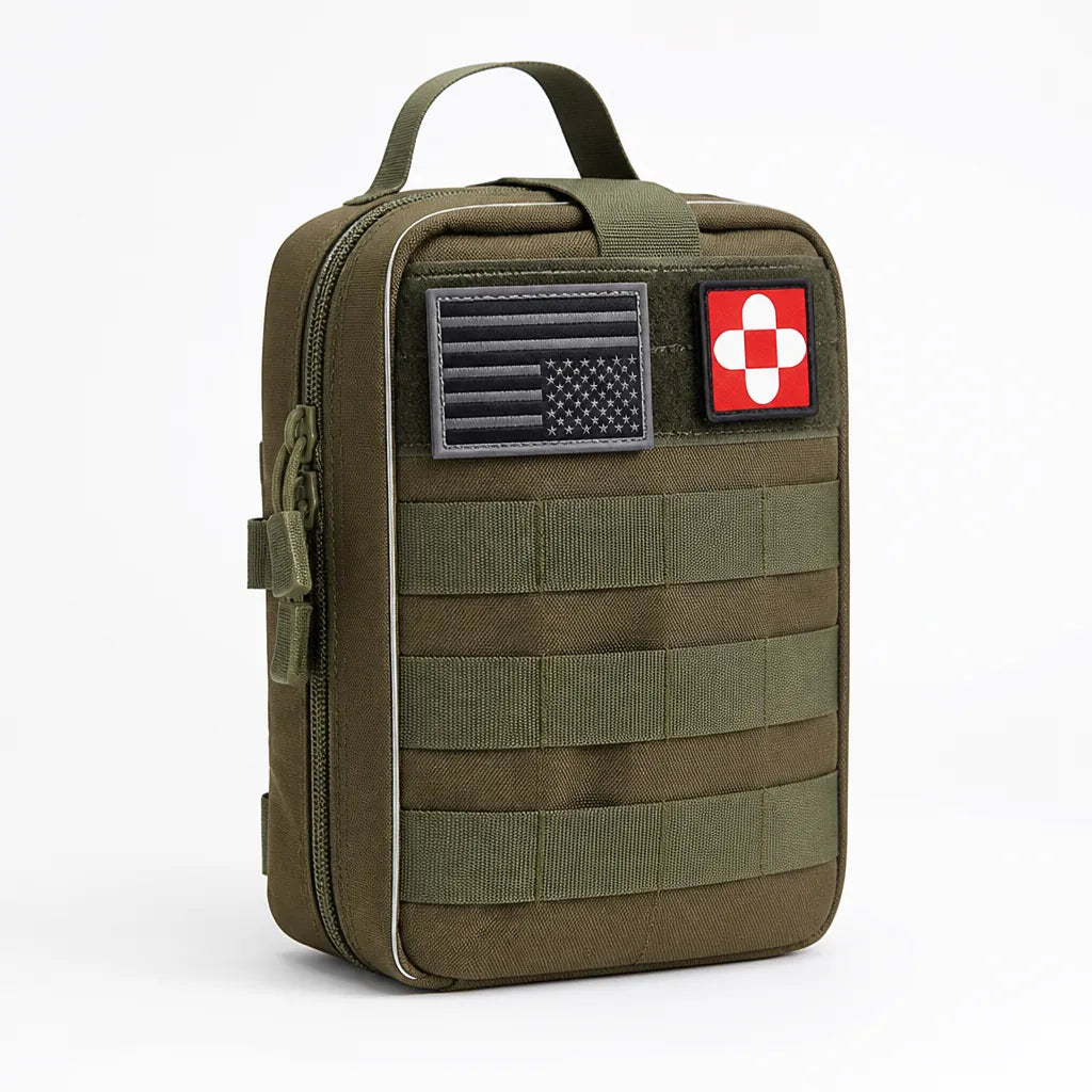 Survival Backpack Compact Lightweight Includes First Aid Kit