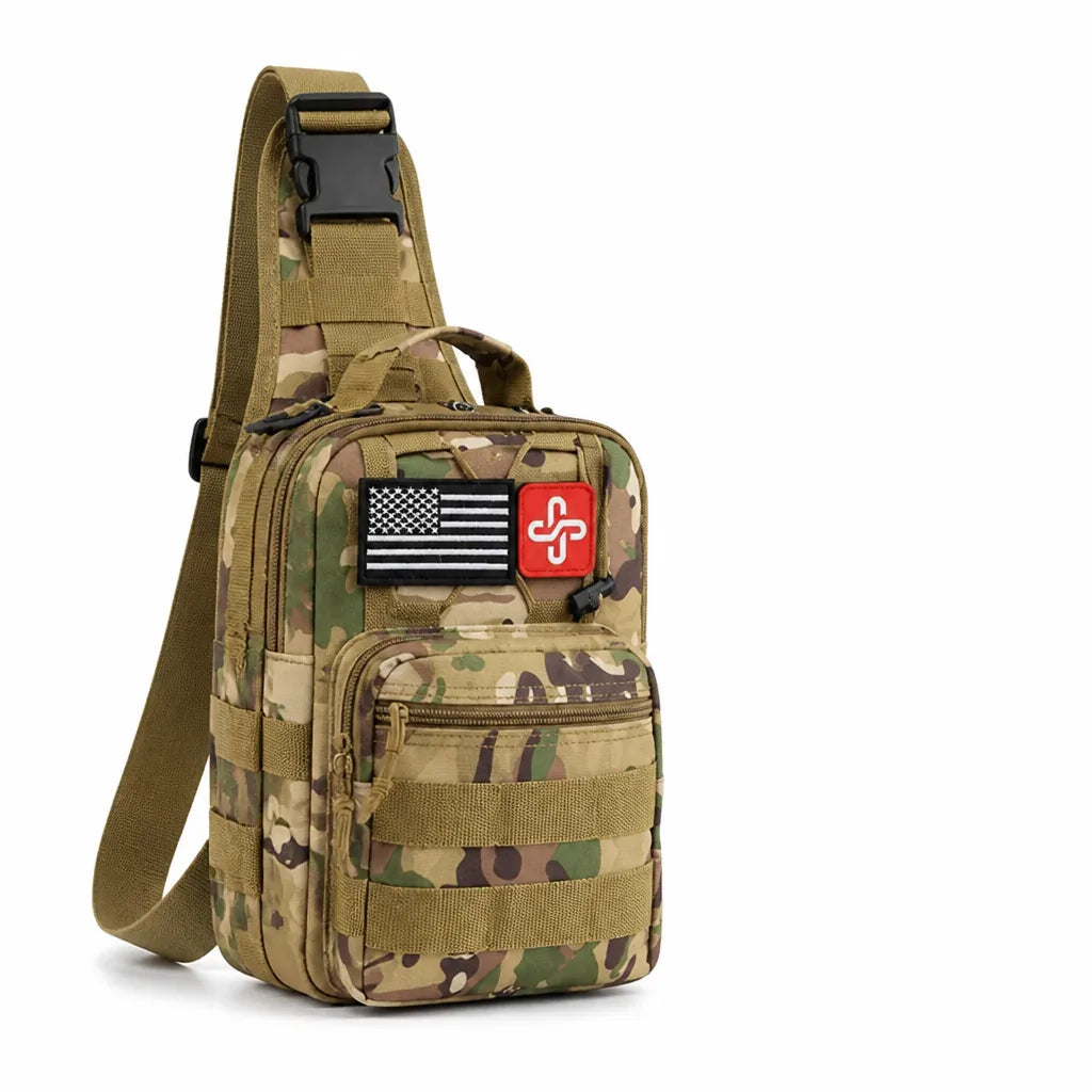 Survival Kit 262-Piece First Aid & Carbon Steel Tools
