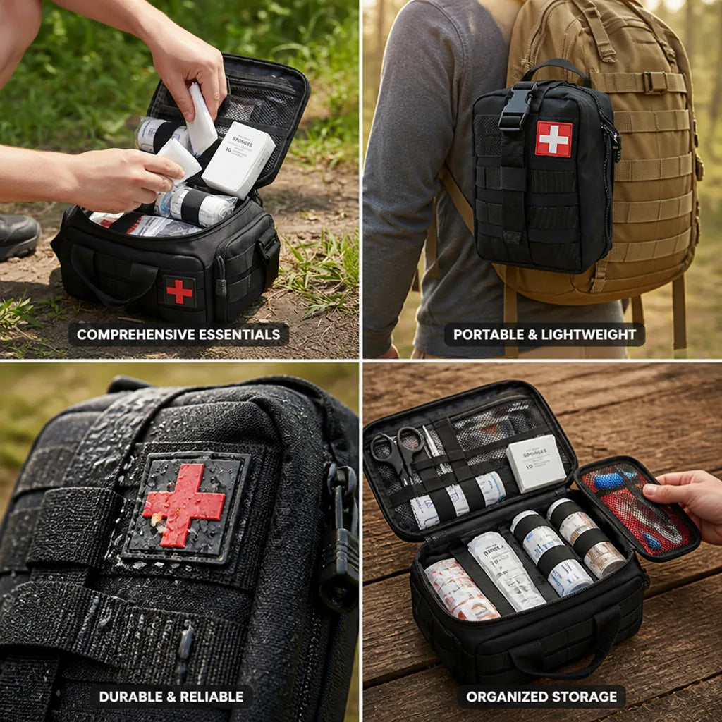 Survival Kit Compact First Aid & Survival Tools
