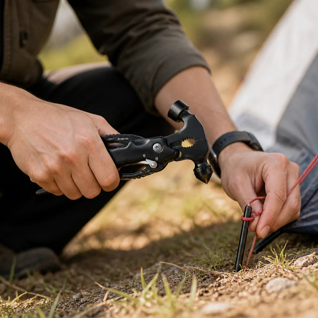 Survival Multitool Compact Aluminum-Copper Alloy