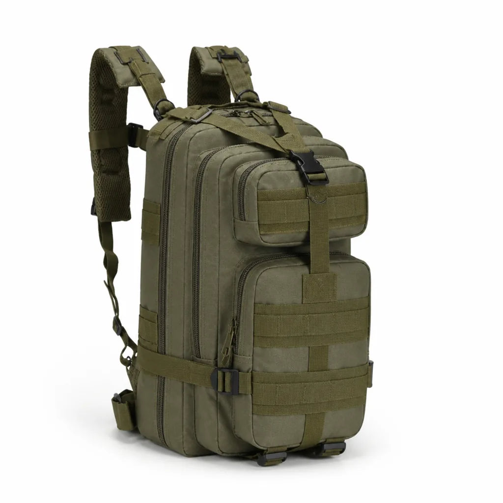 Tactical Backpack 20L Water-Resistant MOLLE Webbing