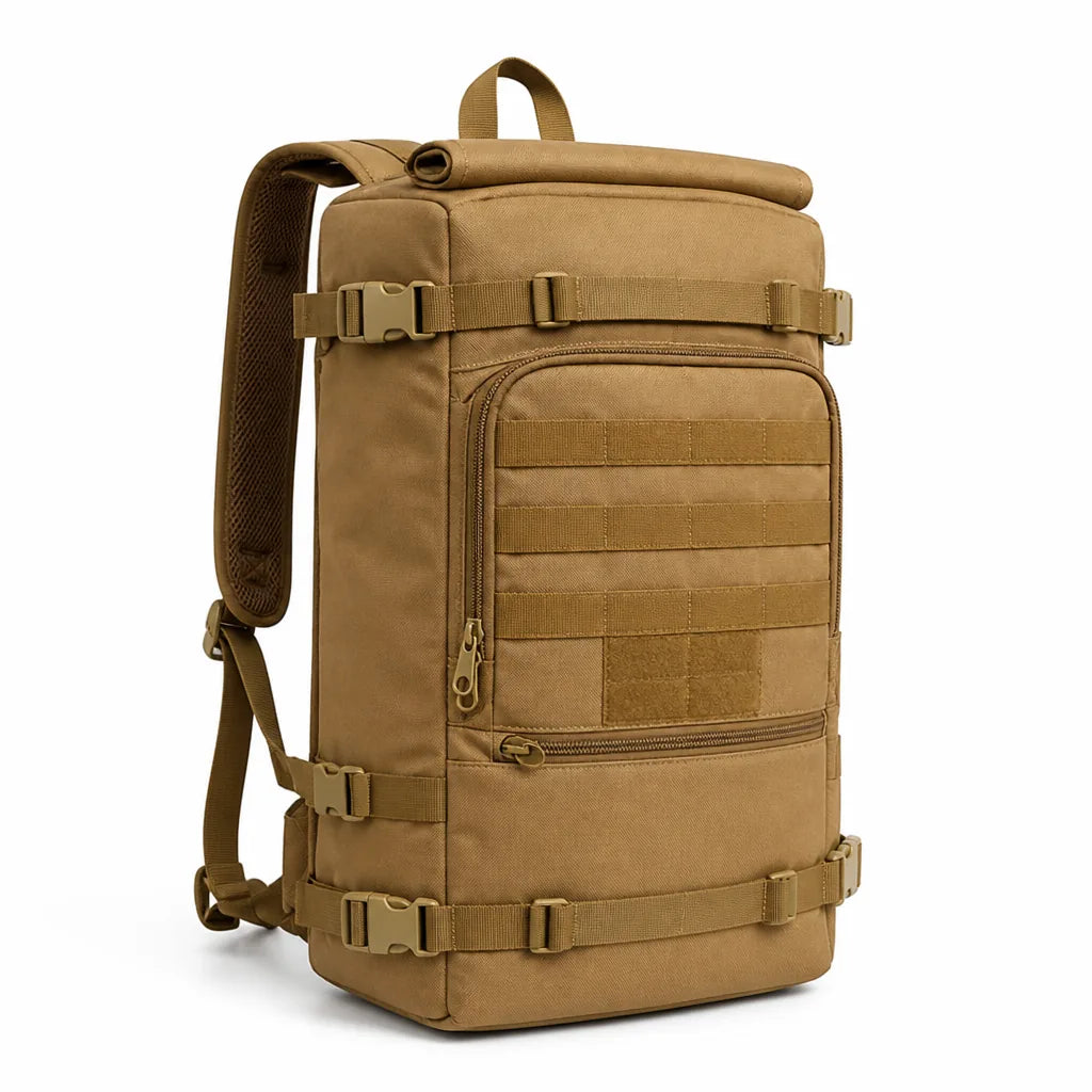 Tactical Backpack Canvas Multi-Pocket 13.2 Gallon