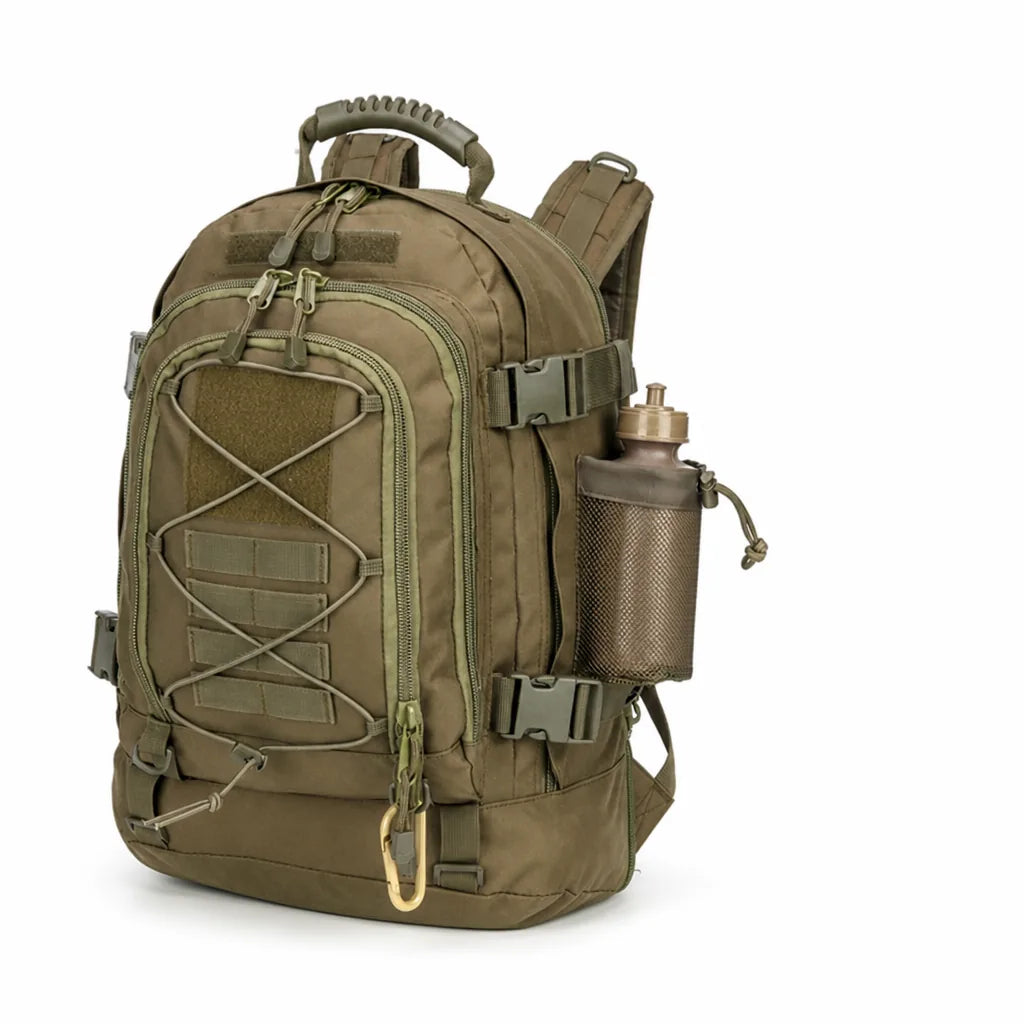 Tactical Backpack Expandable To 15.9 Gal 600D Waterproof MOLLE