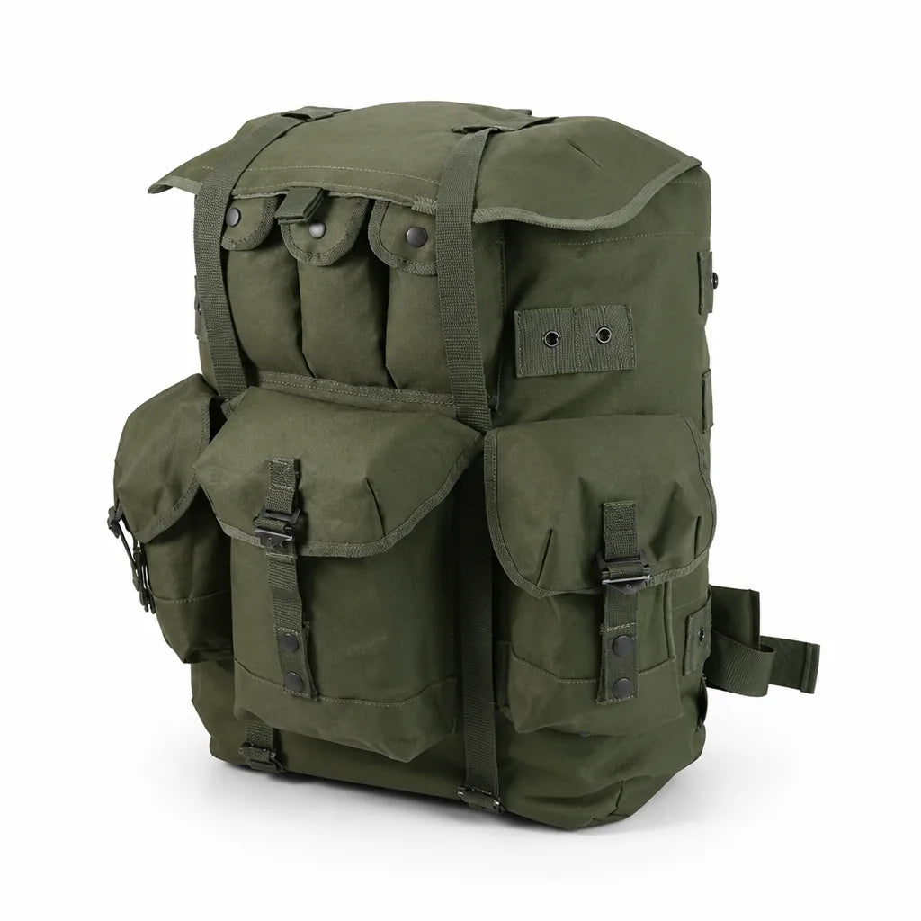Tactical Backpack Large Capacity External Metal Frame