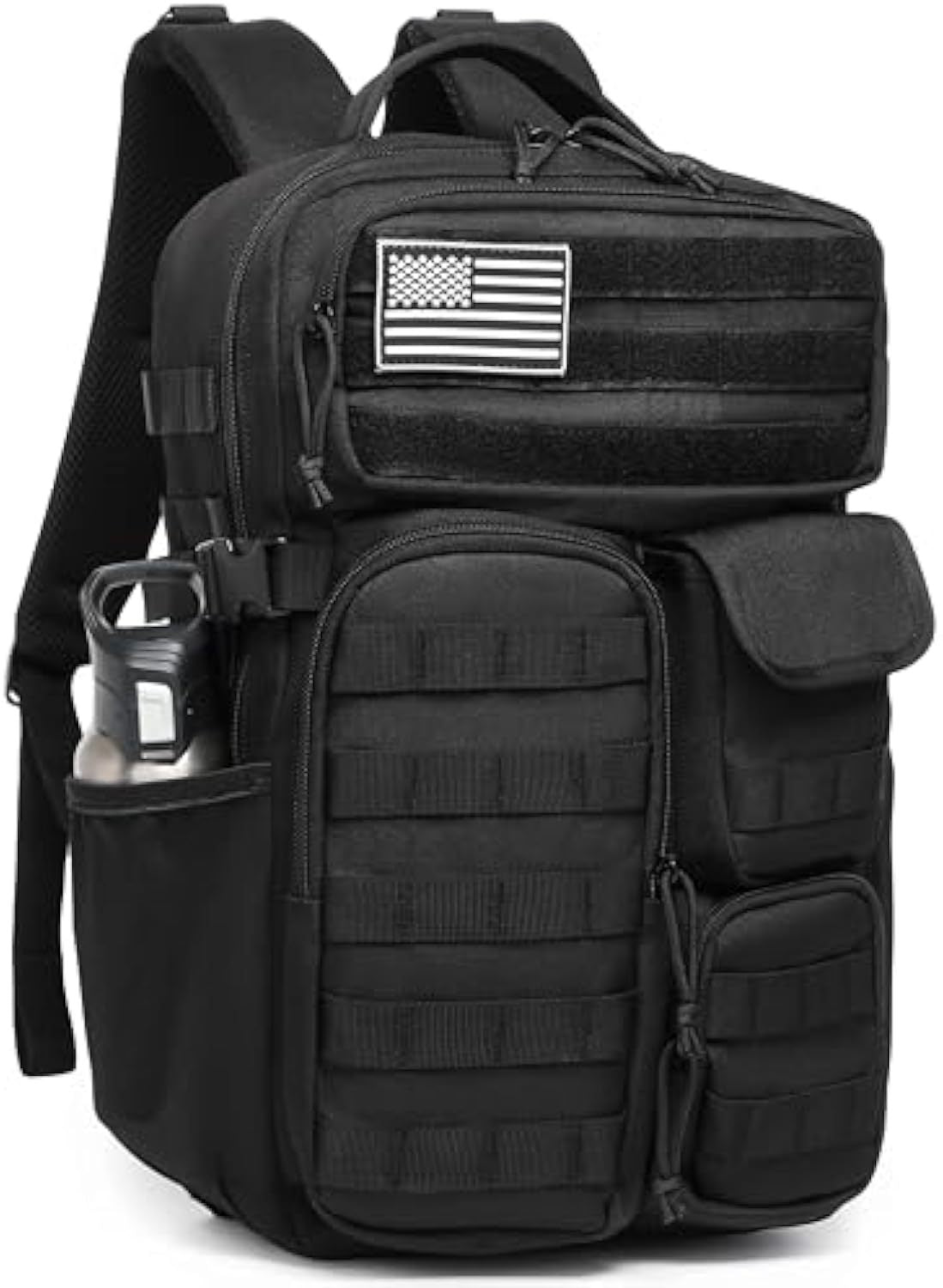 Tactical Backpack MOLLE Modular Multi-Compartment Water-Repellent