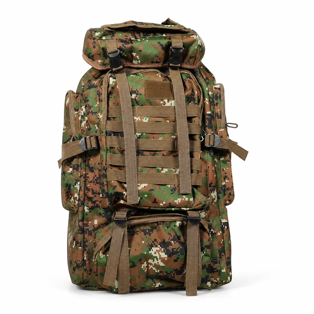 Tactical Backpack Modular Compartments Breathable Padded Back