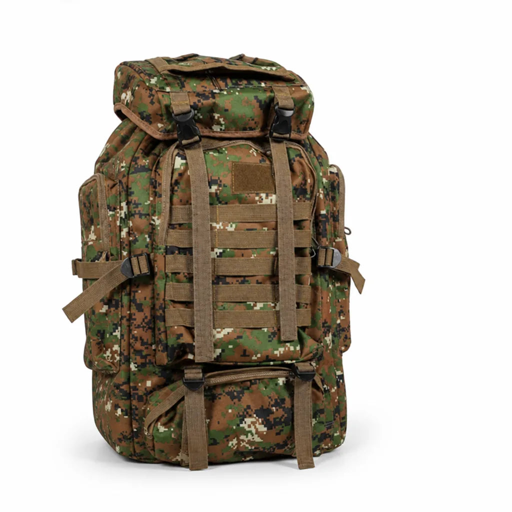 Tactical Backpack Modular Compartments & Breathable Padded Back