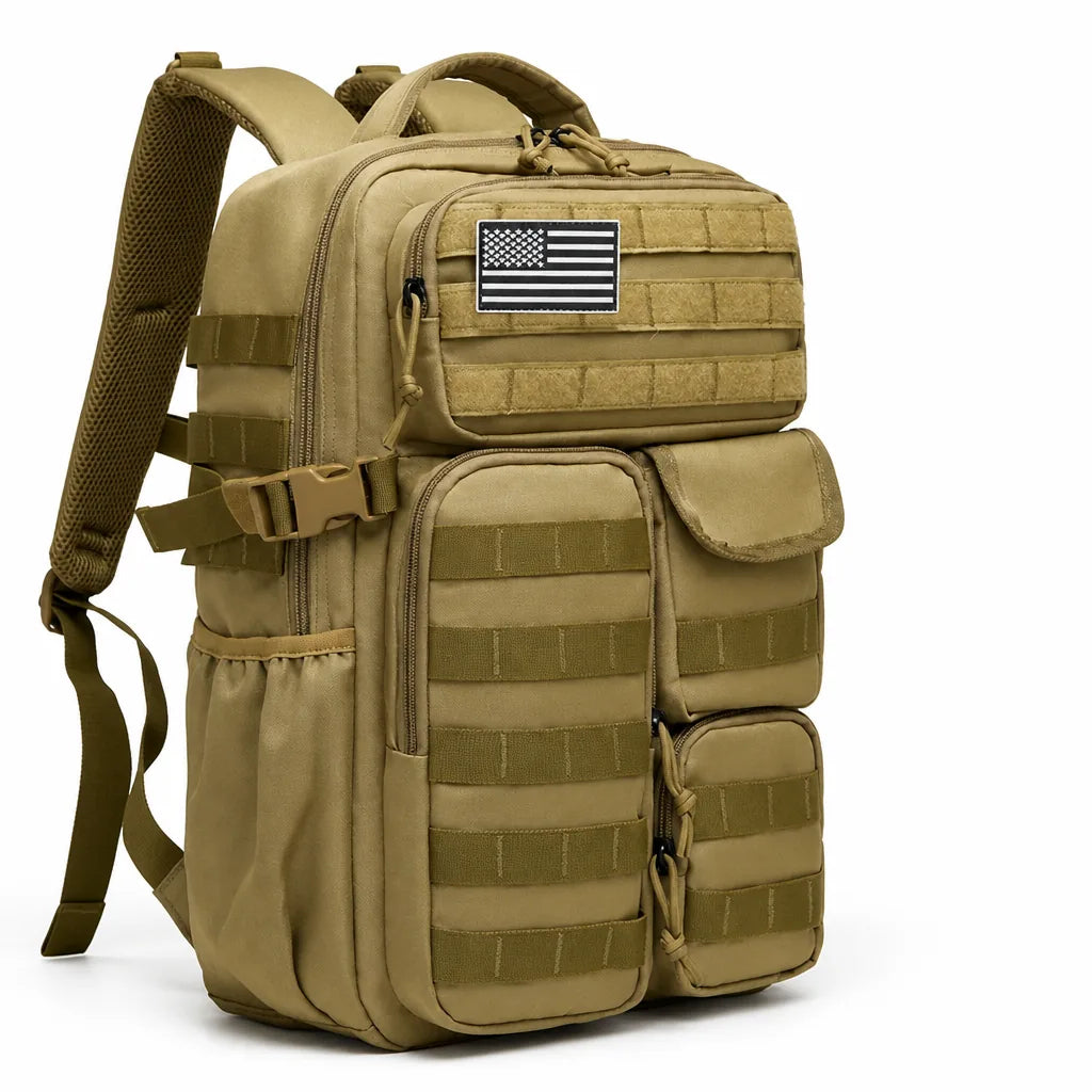 Tactical Backpack Molle System & Water-Repellent