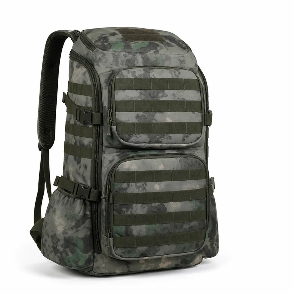 Tactical Backpack Water-Resistant Multiple Pockets Padded Straps