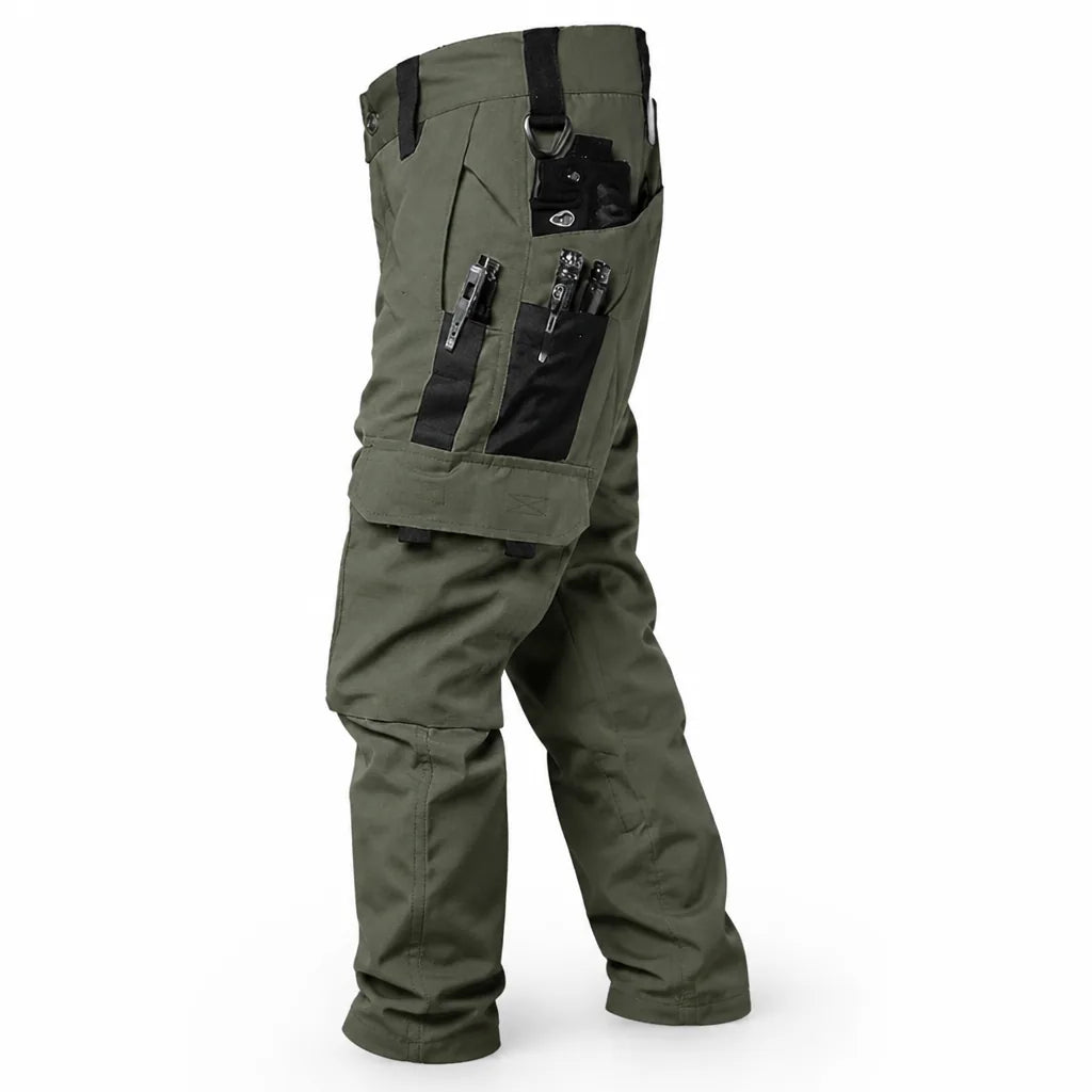 Tactical Cargo Pants Durable Waterproof Multi-Pocket