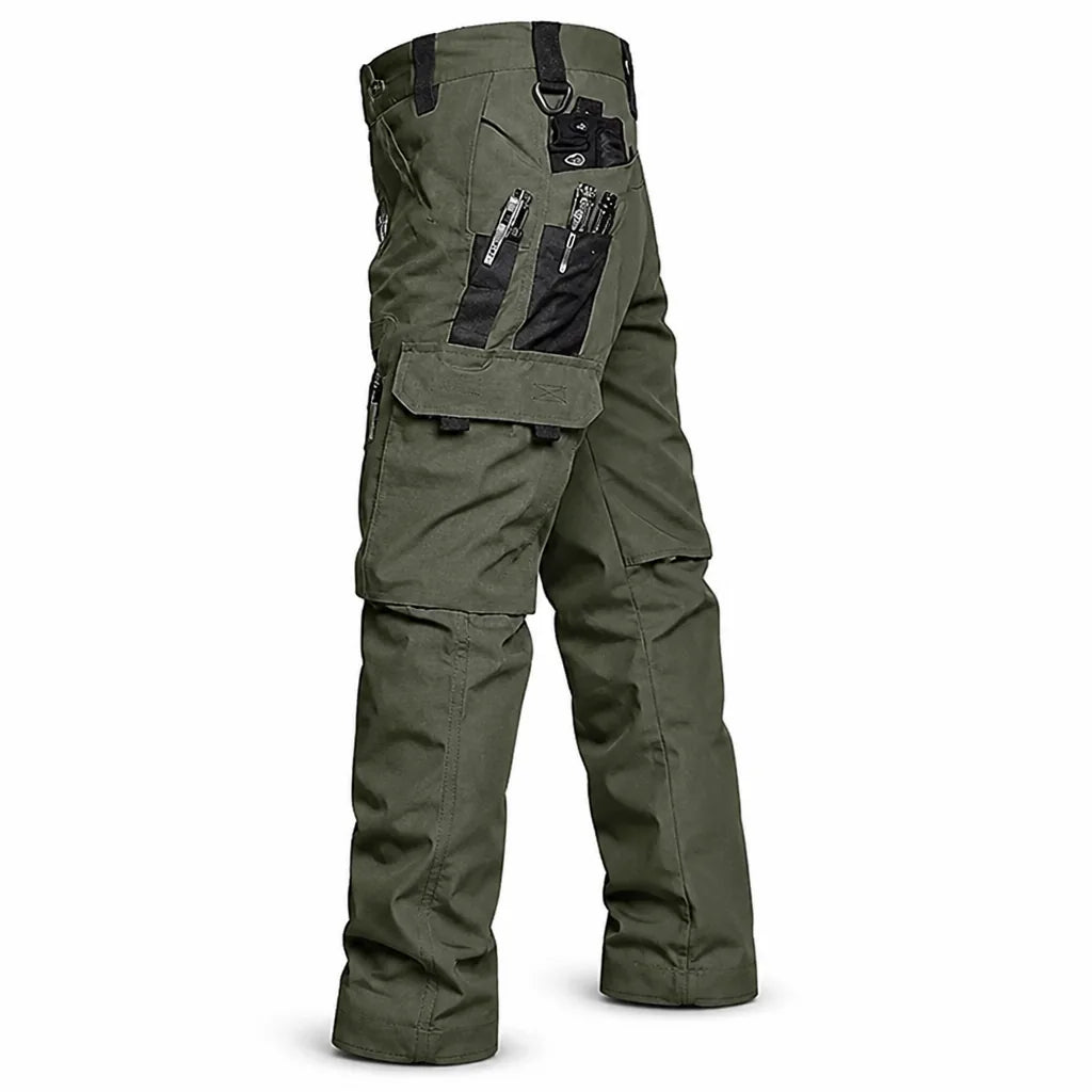 Tactical Cargo Pants Durable Waterproof Multi-Pocket