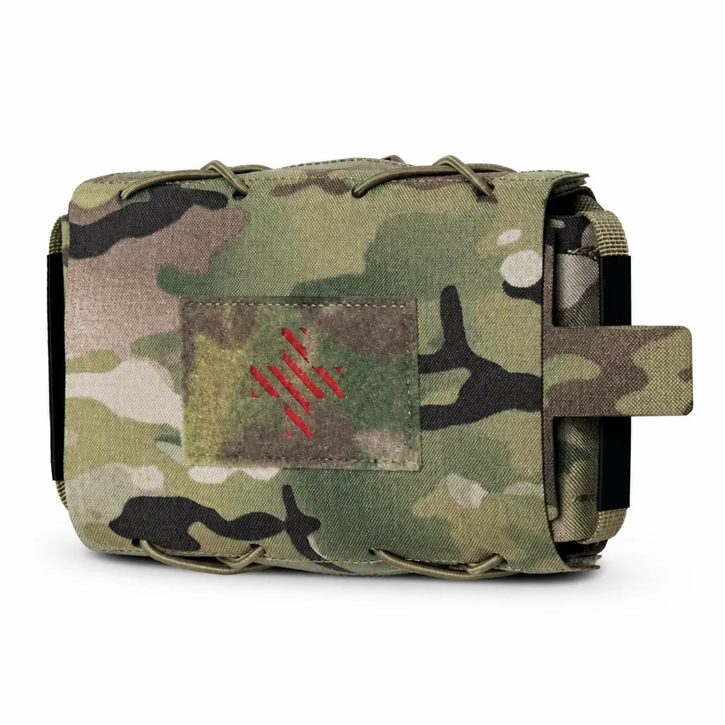 Tactical Medical Pouch 500D Nylon Laser-Cut MOLLE
