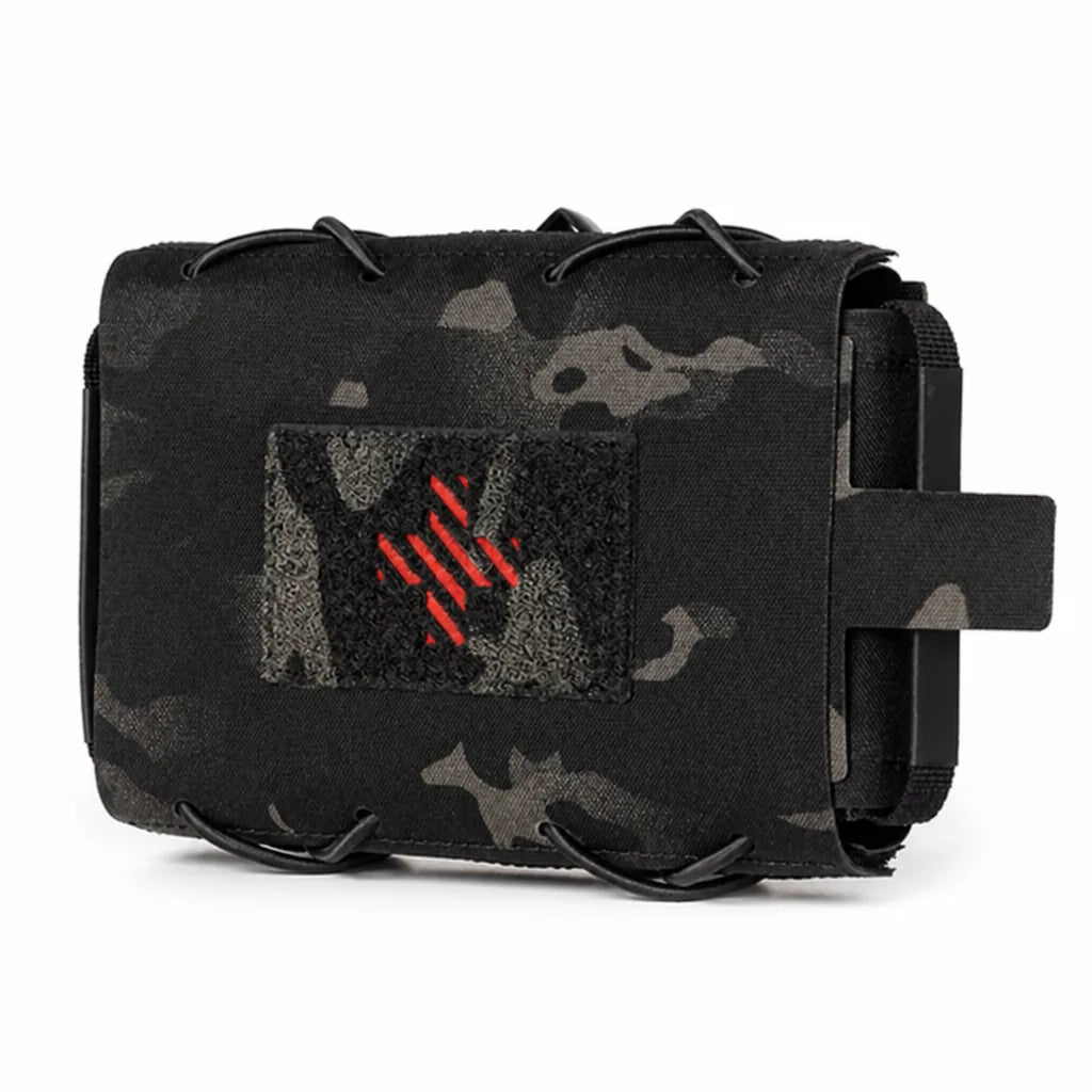 Tactical Medical Pouch 500D Nylon Laser-Cut MOLLE