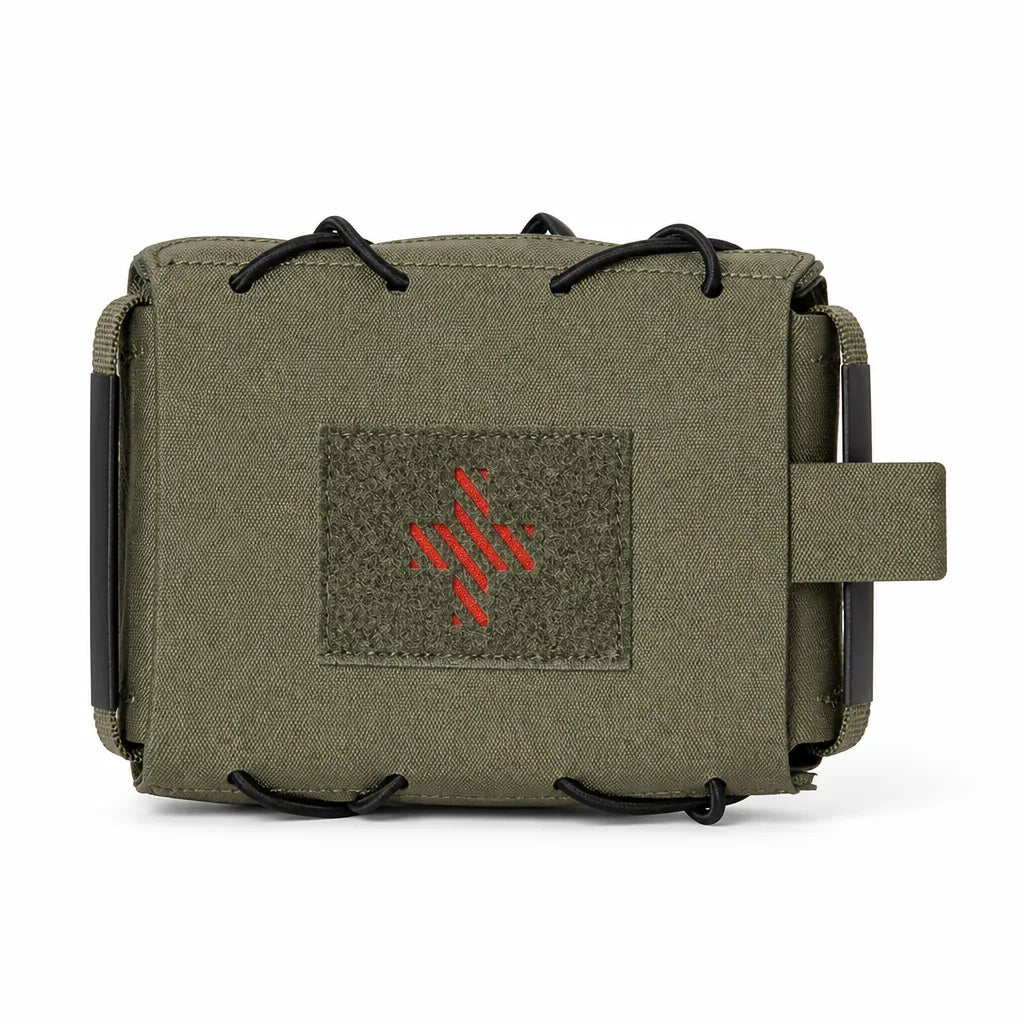 Tactical Medical Pouch 500D Nylon Laser-Cut MOLLE