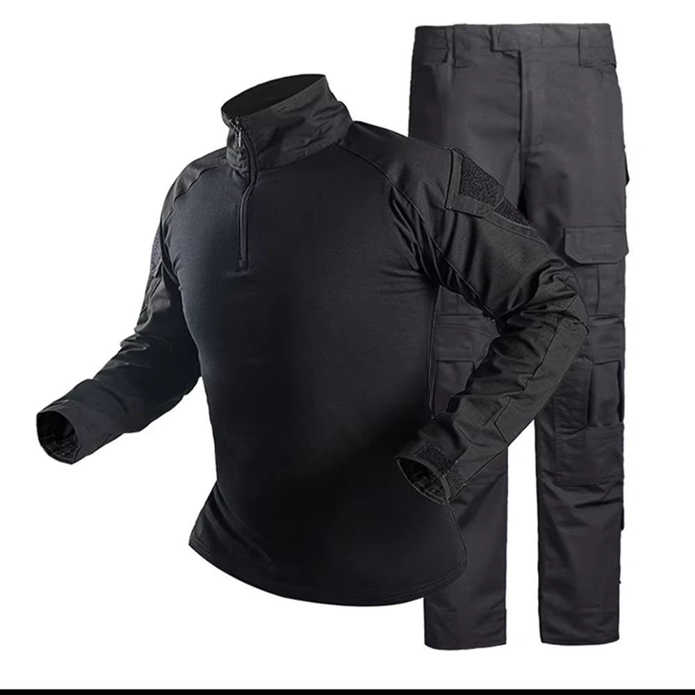 Tactical Suit Abrasion-Resistant Breathable Stretch 10 Pockets